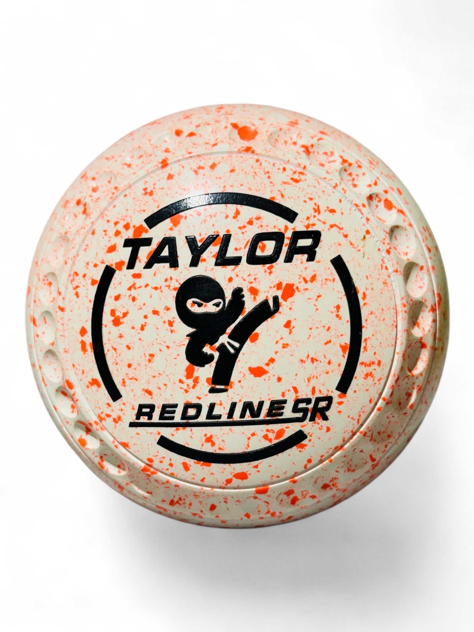 Taylor Redline SR White/Orange Ninja Size 000 Half Pipe 35 Stamp