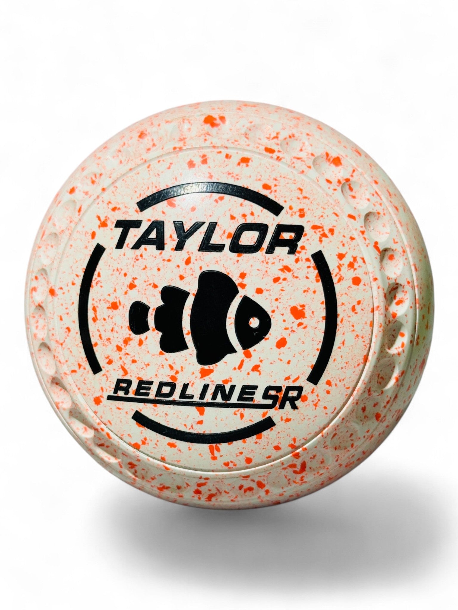 Taylor Redline SR White/Orange Fish Size 000 Half Pipe 35 Stamp