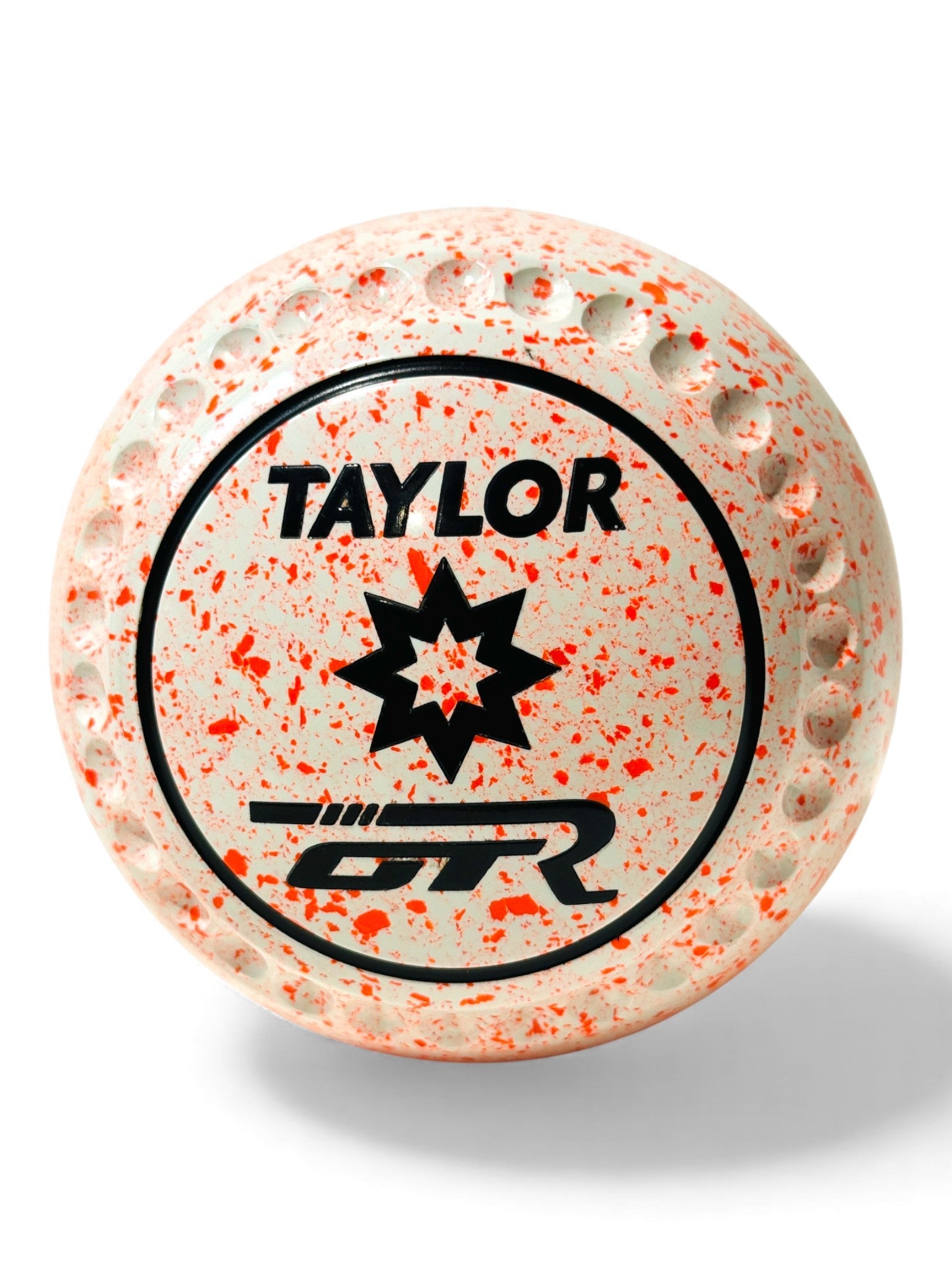 Taylor GTR White/Orange Star Size 00 Half Pipe 34 Stamp