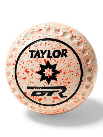 Taylor GTR White/Orange Star Size 00 Half Pipe 34 Stamp