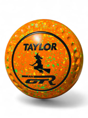 Taylor GTR Orange/Yellow/Lime Witch Size 00 Half Pipe 35 Stamp