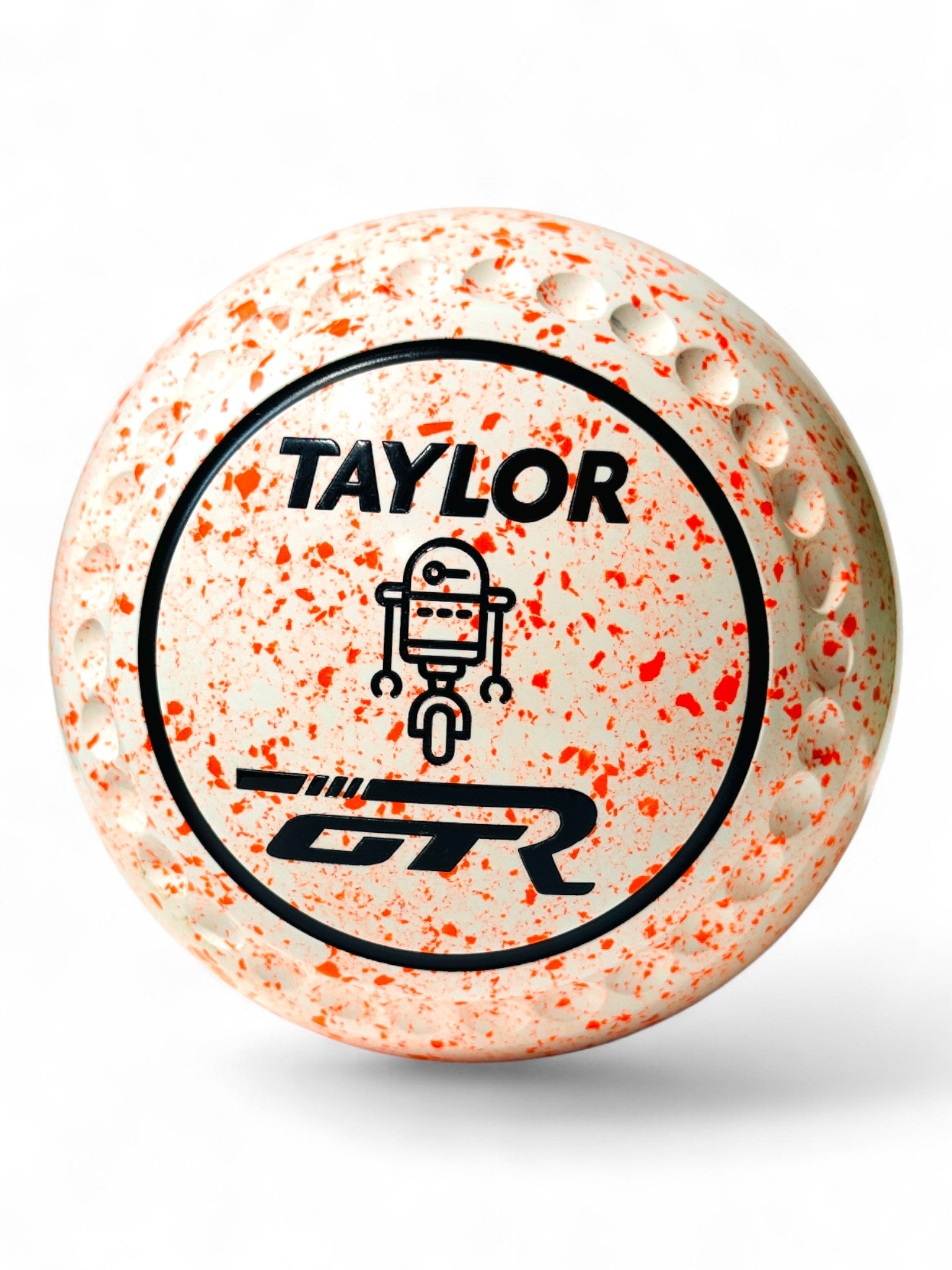 Taylor GTR White/Orange Robot Size 00 Half Pipe 35 Stamp