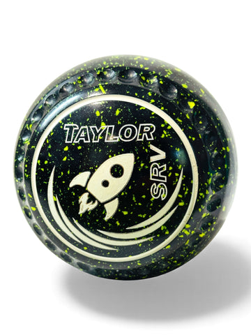 Taylor SRV Black/Lemon Rocket Size 00 Half Pipe 34 Stamp