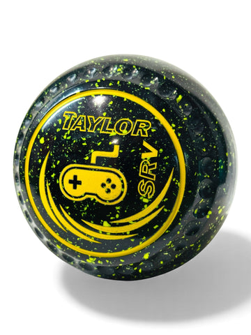 Taylor SRV Black/Lemon Game Controller Size 00 Half Pipe 34 Stamp
