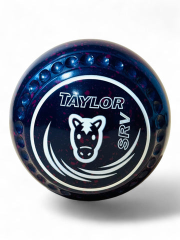 Taylor SRV Dark Blue/Magenta Horse Size 00 Half Pipe 34 Stamp