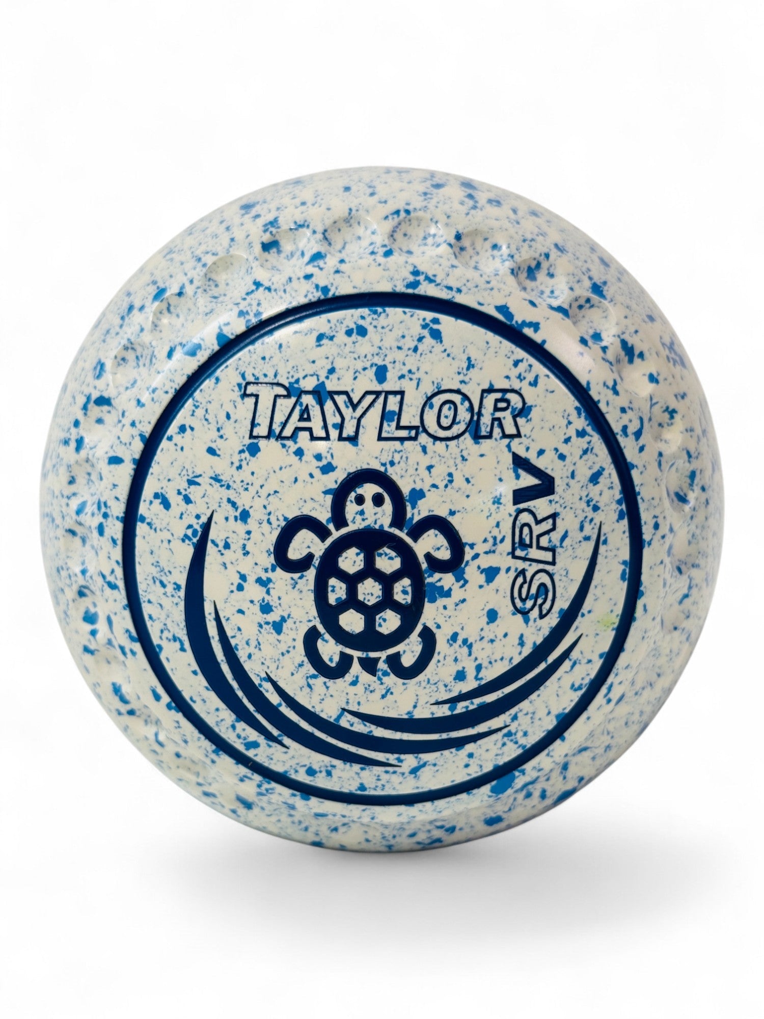 Taylor SRV White/Blue Turtle Size 00 Half Pipe 34 Stamp