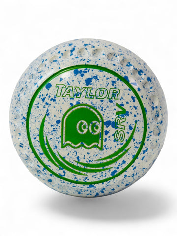 Taylor SRV White/Blue Ghost Size 00 Half Pipe 34 Stamp