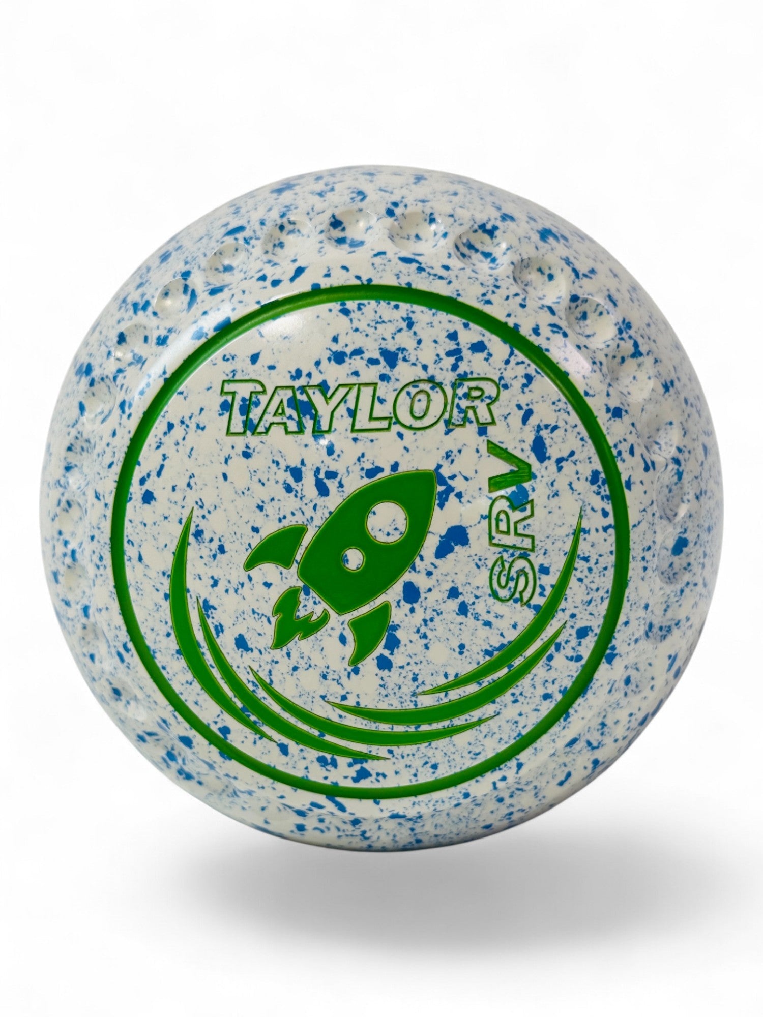 Taylor SRV White/Blue Rocket Size 00 Half Pipe 34 Stamp
