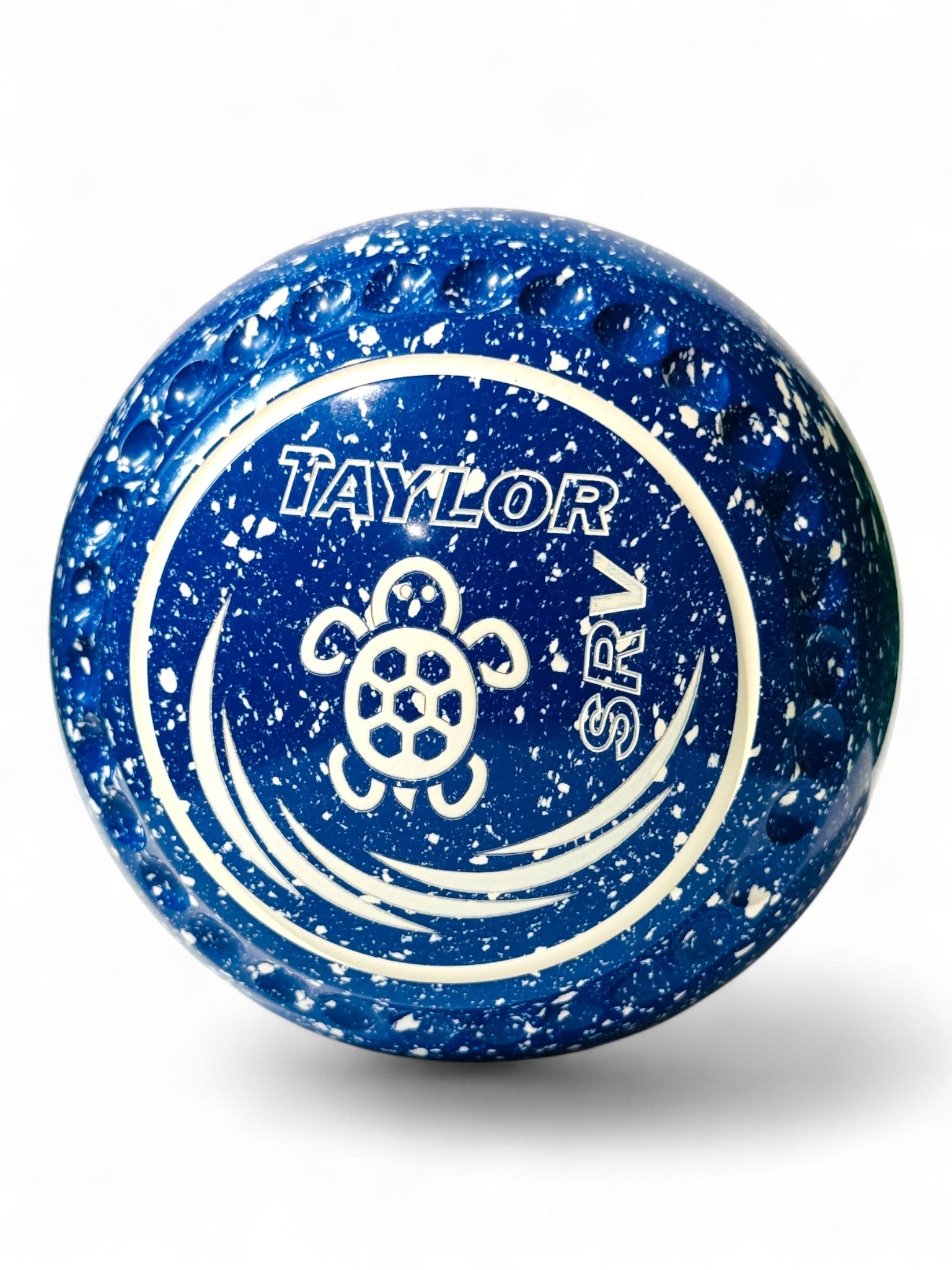 Taylor SRV Light Blue/White Turtle Size 00 Half Pipe 35 Stamp
