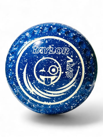Taylor SRV Light Blue/White Emoji face Size 00 Half Pipe 35 Stamp