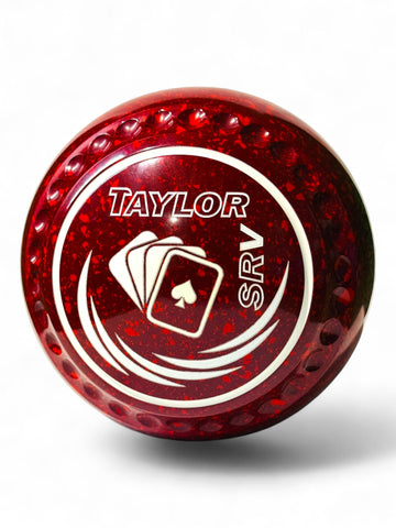 Taylor SRV Maroon/Red Size 00 Half Pipe 35 Stamp