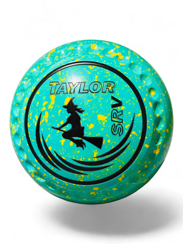 Taylor SRV Mint/Yellow Witch Size 00 Half Pipe 35 Stamp