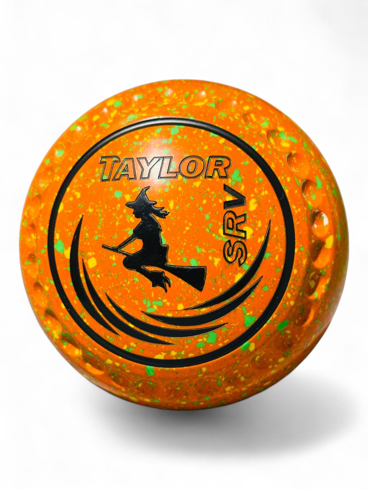 Taylor SRV Orange/Yellow/Lime Witch Size 00 Half Pipe 35 Stamp