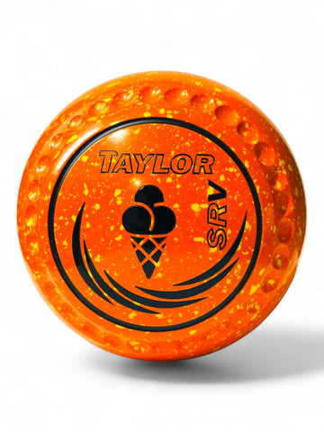Taylor SRV Orange/Yellow (Amber) Ice Cream Size 00 Half Pipe 35 Stamp
