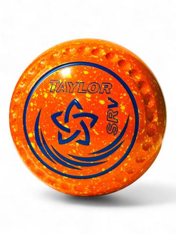 Taylor SRV Orange/Yellow (Amber) Star Size 00 Half Pipe 35 Stamp