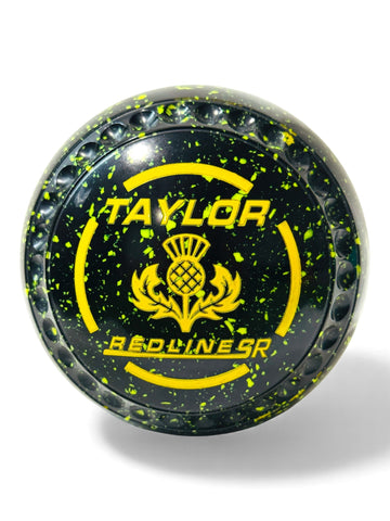 Taylor Redline SR Black/Lemon Thistle Size 00 Half Pipe 34 Stamp