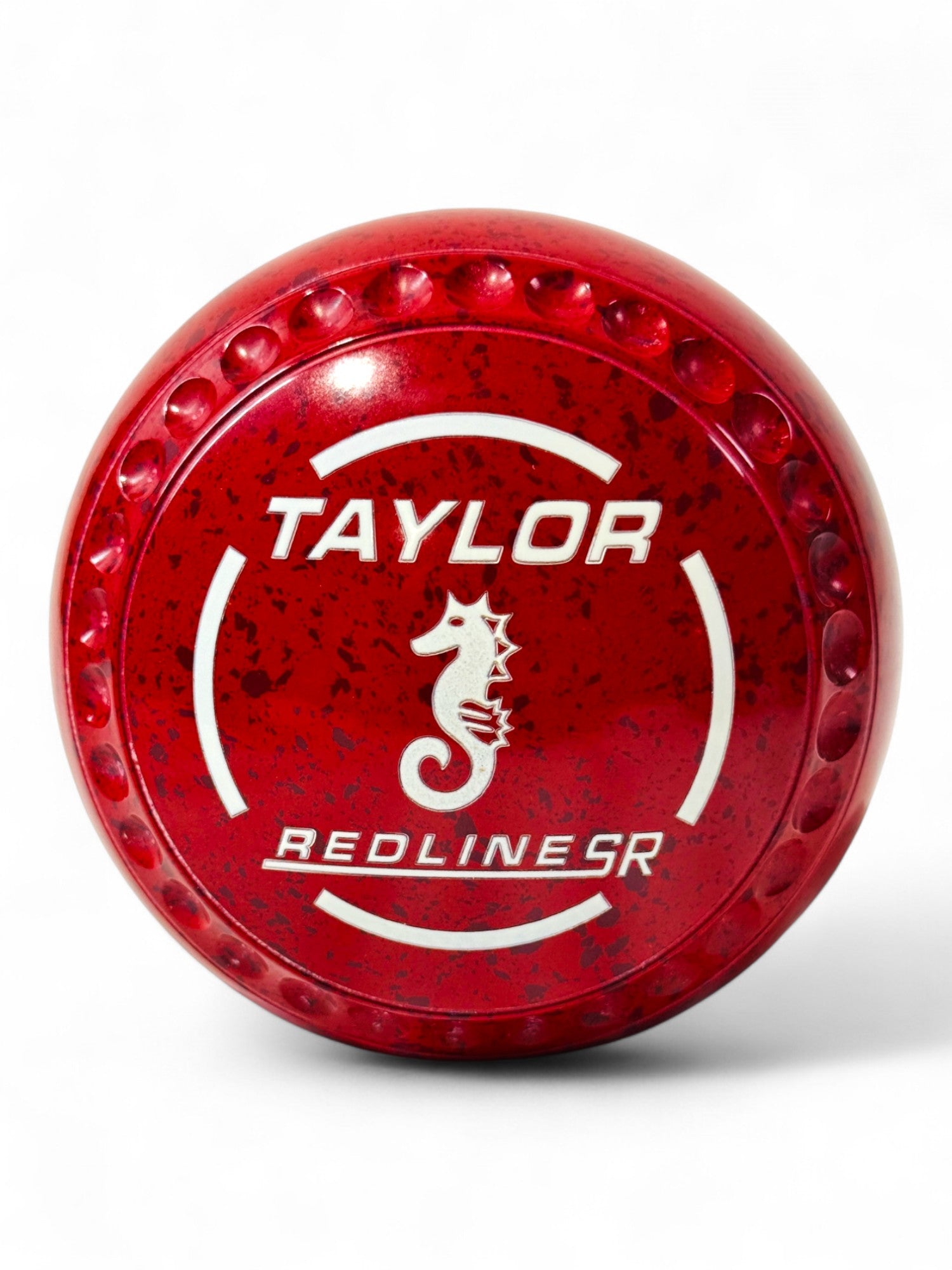 Taylor Redline SR Cherry Red Seahorse Size 00 Half Pipe 34 Stamp