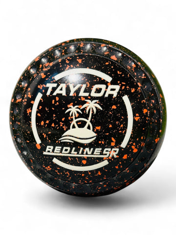 Taylor Redline SR Black/Orange Island Size 00 Half Pipe 35 Stamp