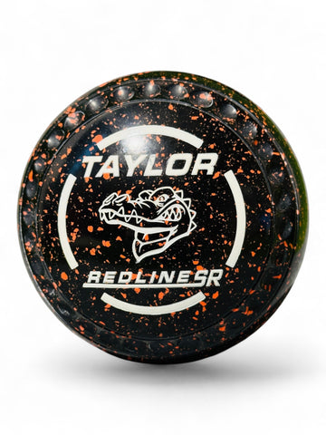Taylor Redline SR Black/OrangeCrocodile Size 00 Half Pipe 35 Stamp