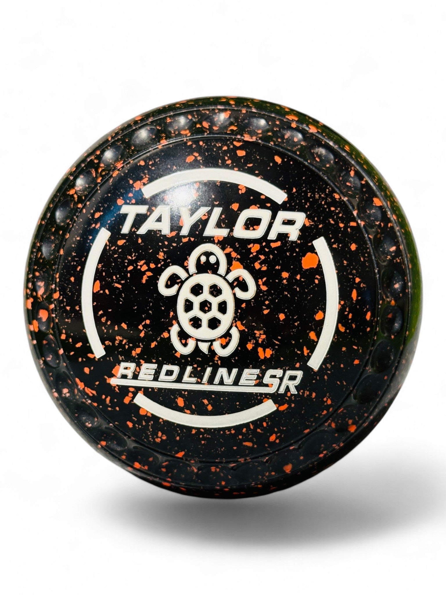 Taylor Redline SR Black/Orange Turtle Size 00 Half Pipe 35 Stamp