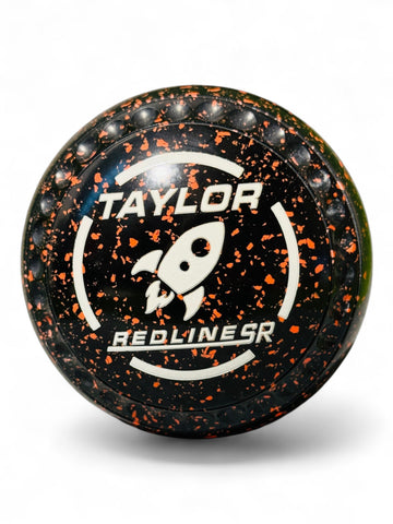 Taylor Redline SR Black/Orange Rocketship Size 00 Half Pipe 35 Stamp