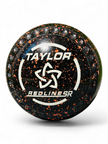 Taylor Redline SR Black/Orange Geometric Star Size 00 Half Pipe 35 Stamp