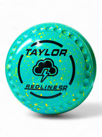 Taylor Redline SR Mint/ Yellow Lightning Size 00 Half Pipe 35 Stamp
