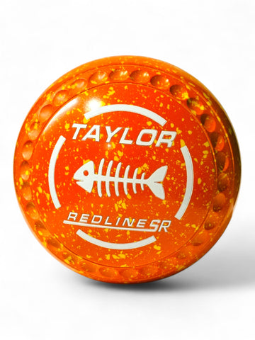 Taylor Redline SR Orange/Yellow (Amber) Fish Size 00 Half Pipe 35 Stamp