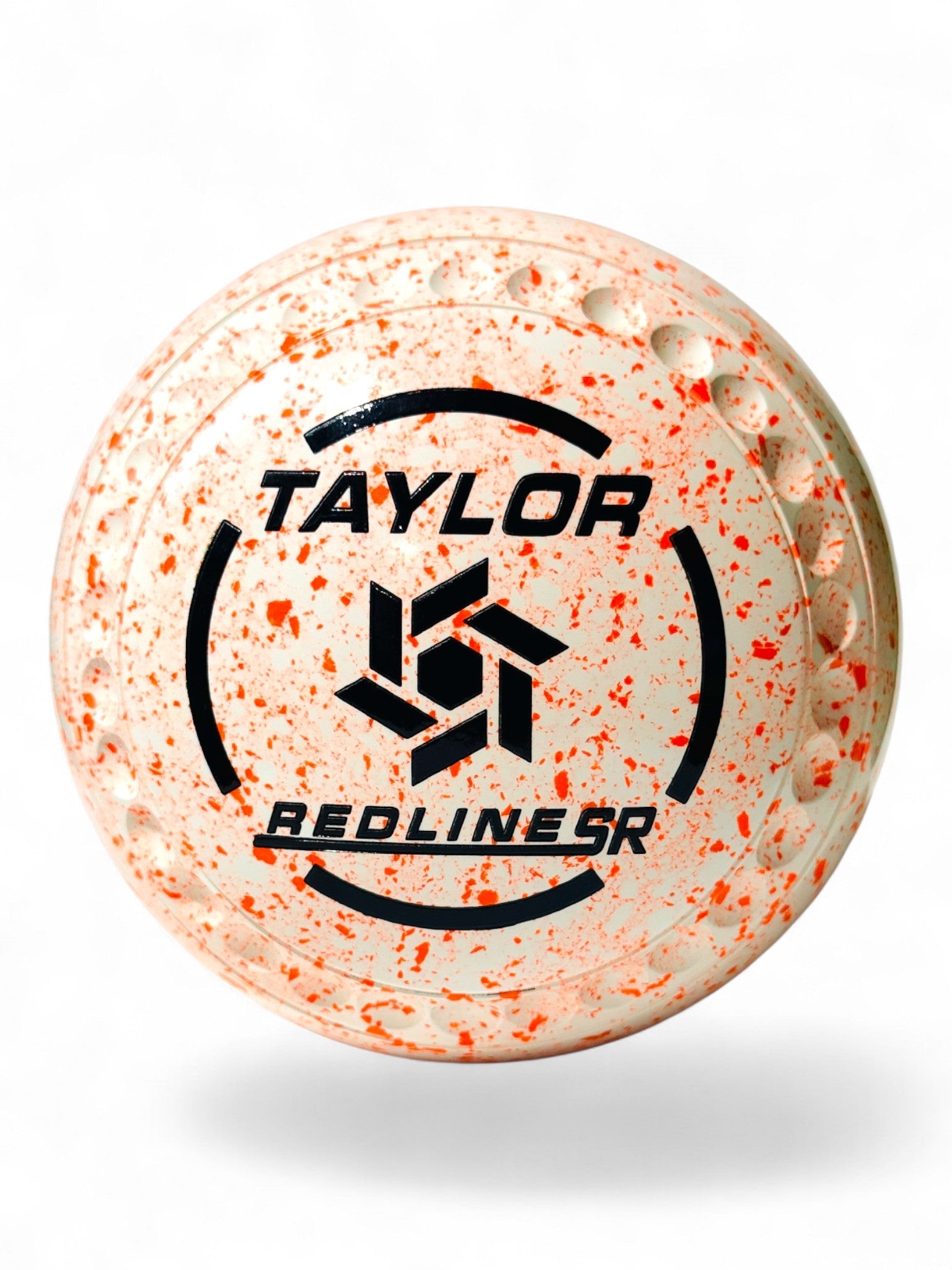 Taylor Redline SR White/Orange Star Size 00 Half Pipe 35 Stamp