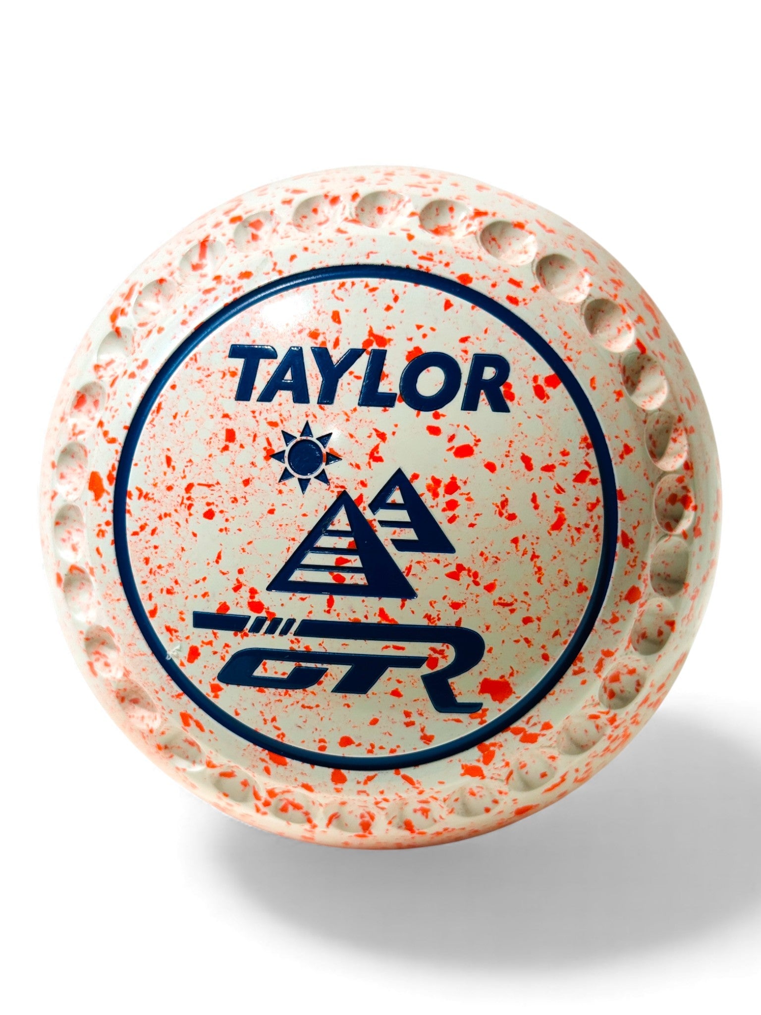 Taylor GTR White/Orange Mountain Size 0 Half Pipe 34 Stamp
