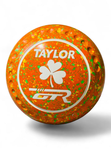 Taylor GTR Orange/Yellow/Lime Clover Size 0 Half Pipe 35 Stamp