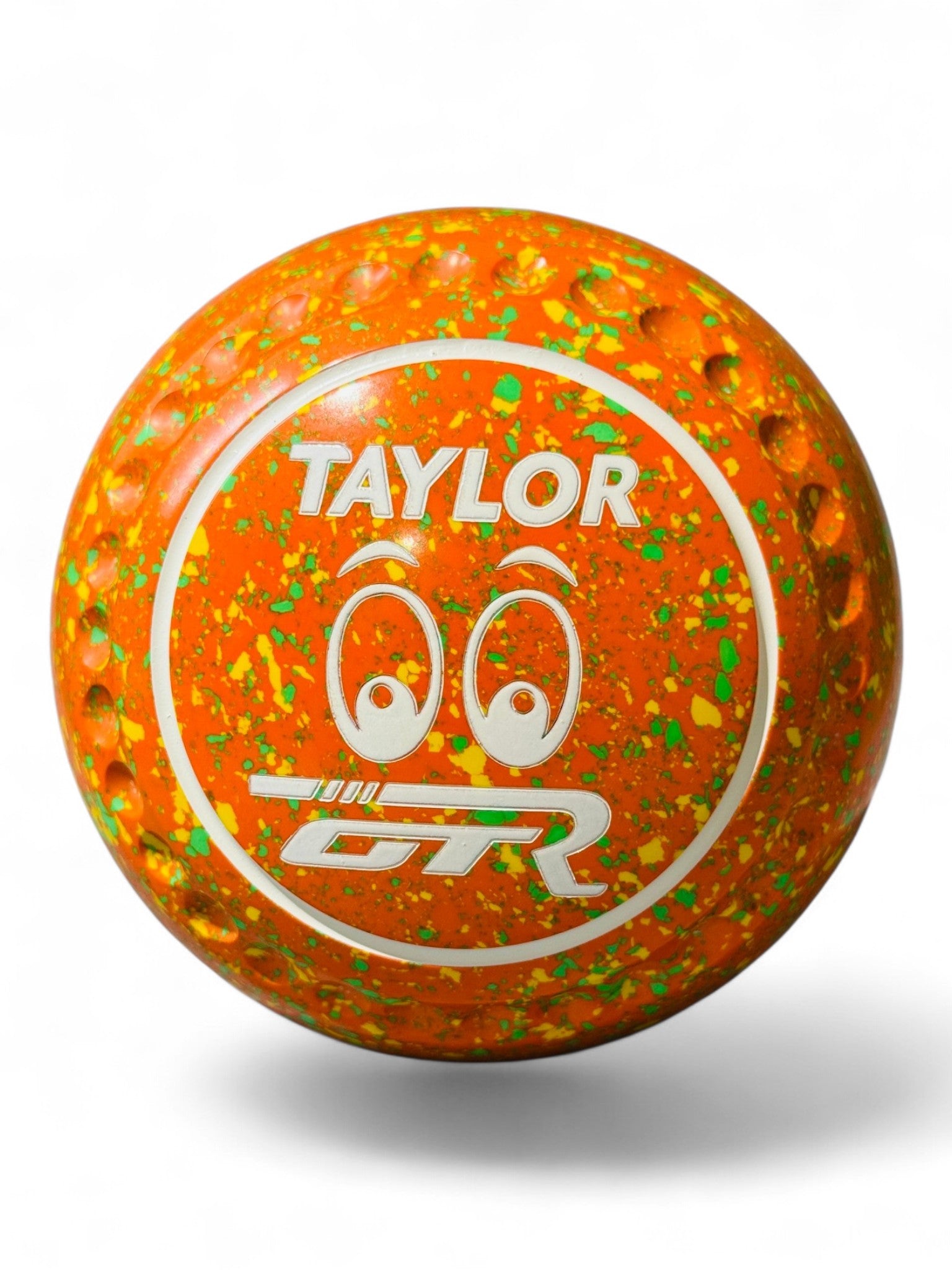 Taylor GTR Orange/Yellow/Lime Eyes Size 0 Half Pipe 35 Stamp