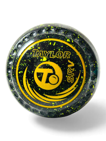 Taylor SRV Black/Lemon Geometric shape Size 0 Half Pipe 34 Stamp