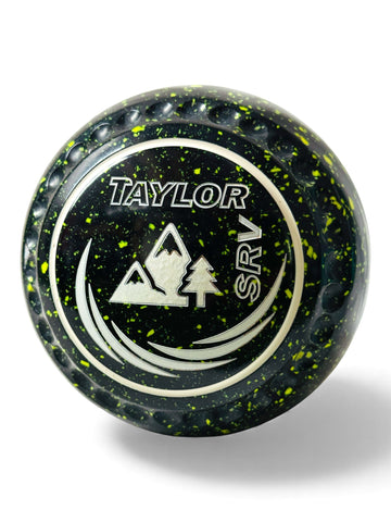 Taylor SRV Black/Lemon Mountain Size 0 Half Pipe 34 Stamp