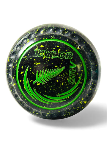 Taylor SRV Black/Lemon Fern Size 0 Half Pipe 34 Stamp