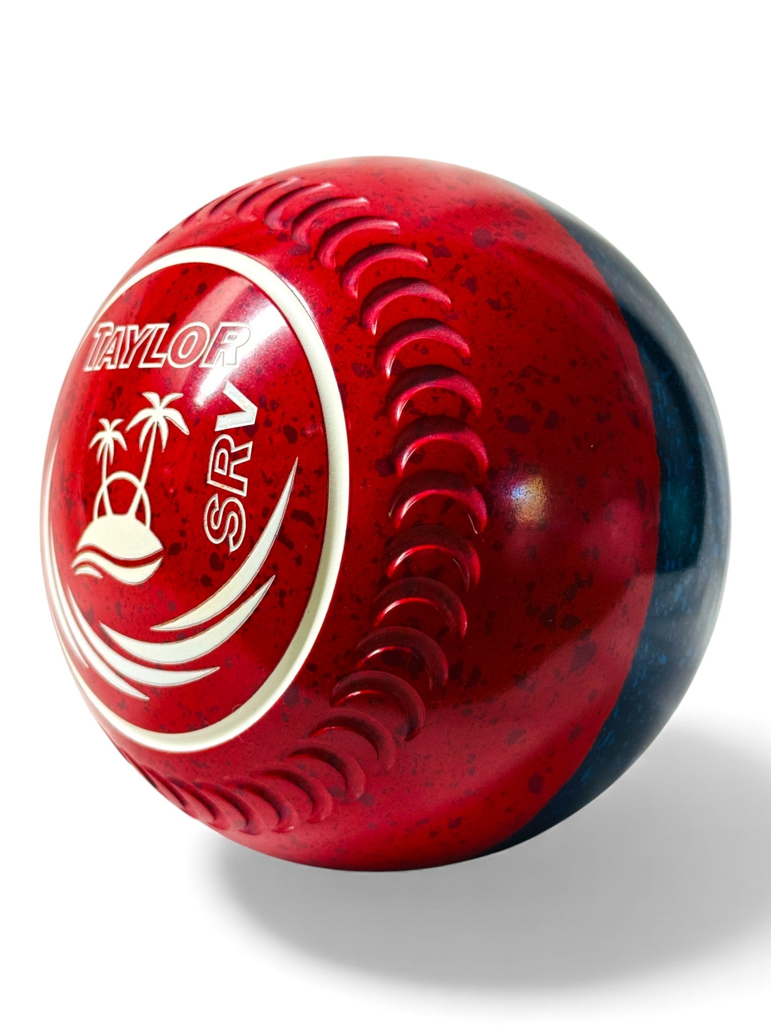Taylor SRV Red/Blue Palm Size 0 Crescent 34 Stamp