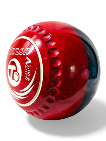 Taylor SRV Red/Blue Taylor Size 0 Half Pipe 34 Stamp