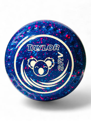 Taylor SRV Electric Blue Koala Size 0 Half Pipe 35 Stamp