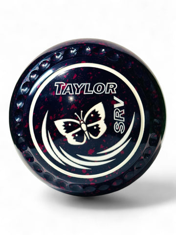 Taylor SRV Dark Blue/Magenta Butterfly Size 0 Half Pipe 35 Stamp