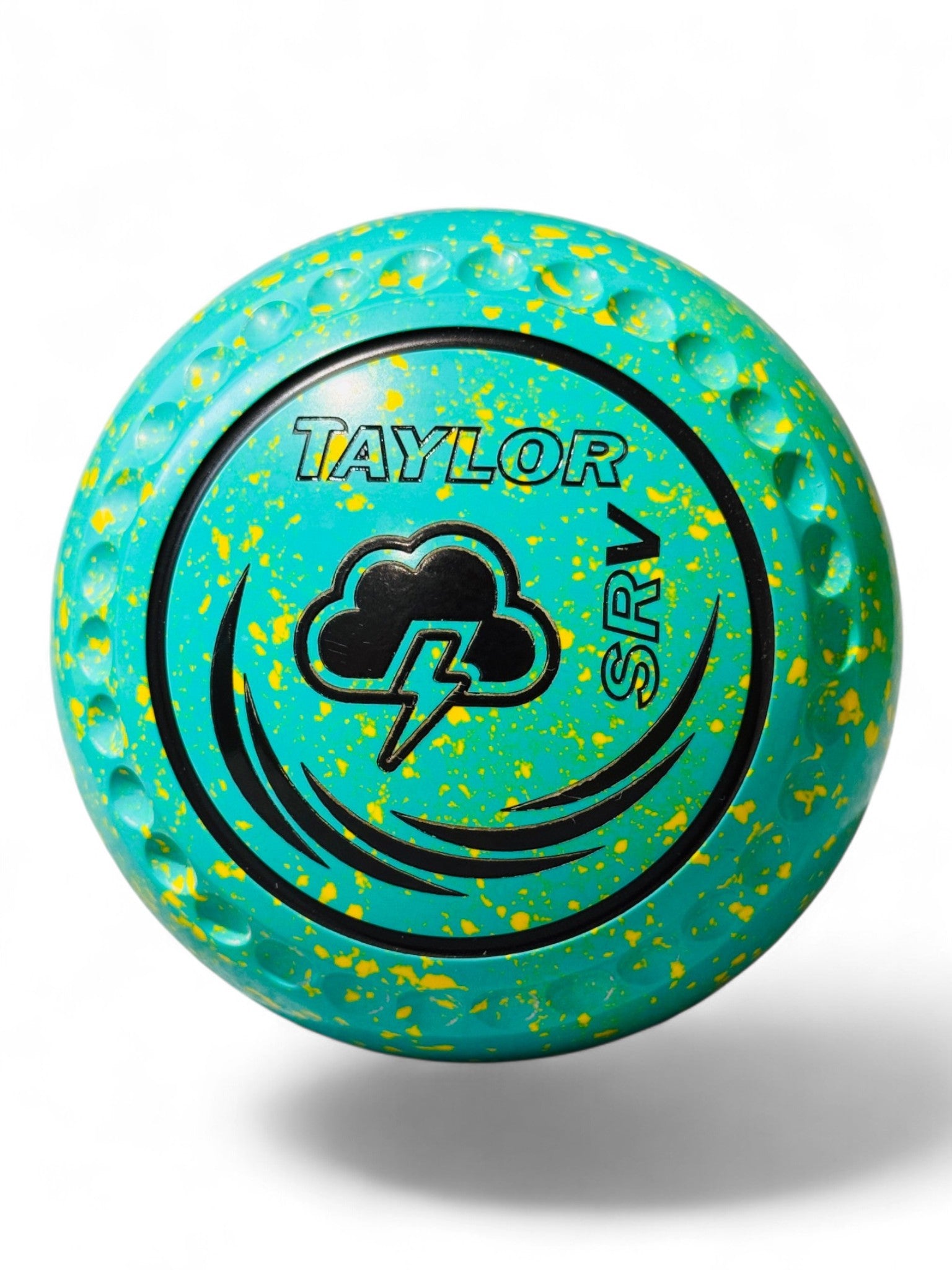 Taylor SRV Mint/Yellow Storm Cloud Size 0 Half Pipe 35 Stamp