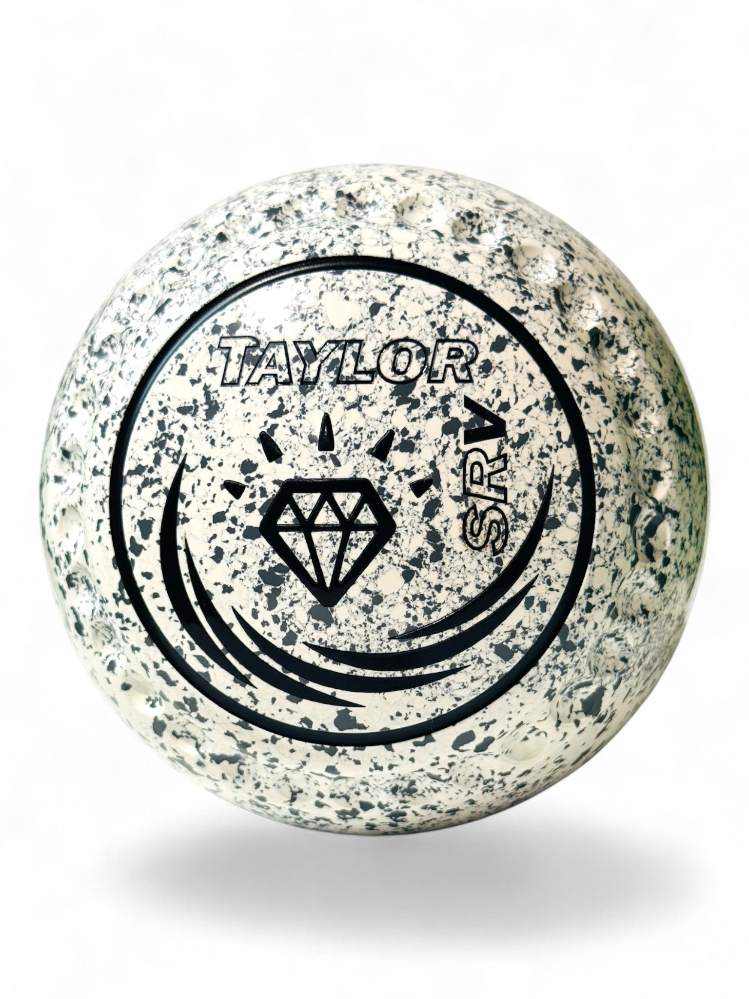 Taylor SRV White/Grey (White Steel) Diamond Size 0 Half Pipe 35 Stamp