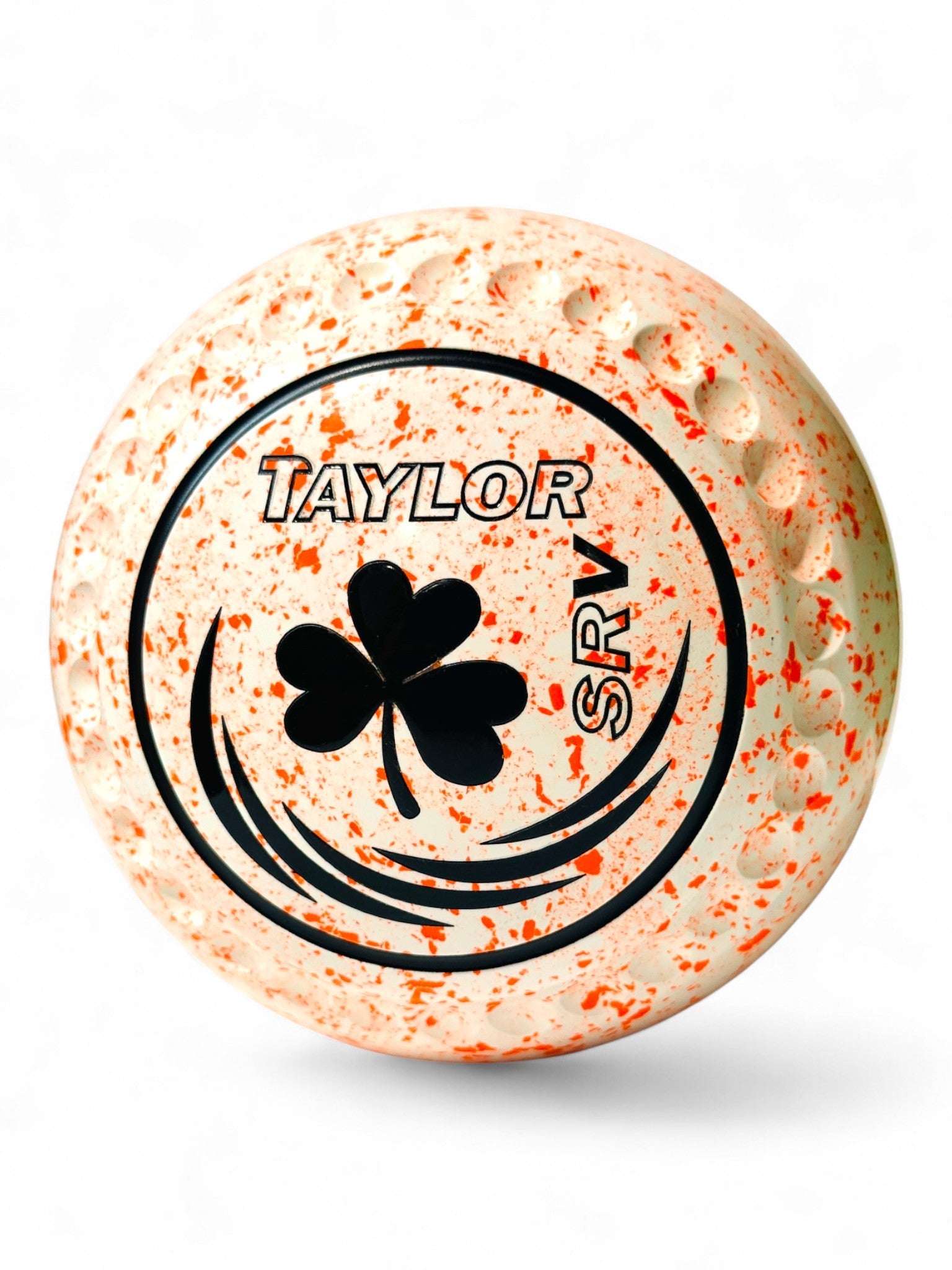 Taylor SRV White/Orange Clover Size 0 Half Pipe 35 Stamp