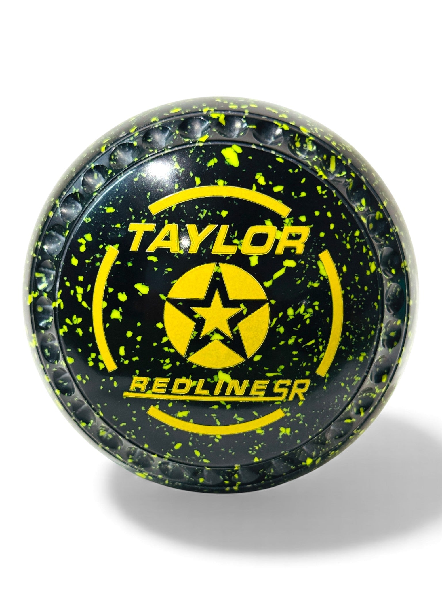 Taylor Redline SR Black/Lemon Star Size 0 Half Pipe 34 Stamp