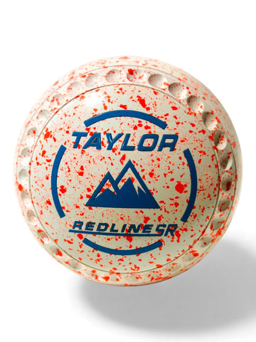 Taylor Redline SR White/Orange Mountain Size 0 Half Pipe 34 Stamp