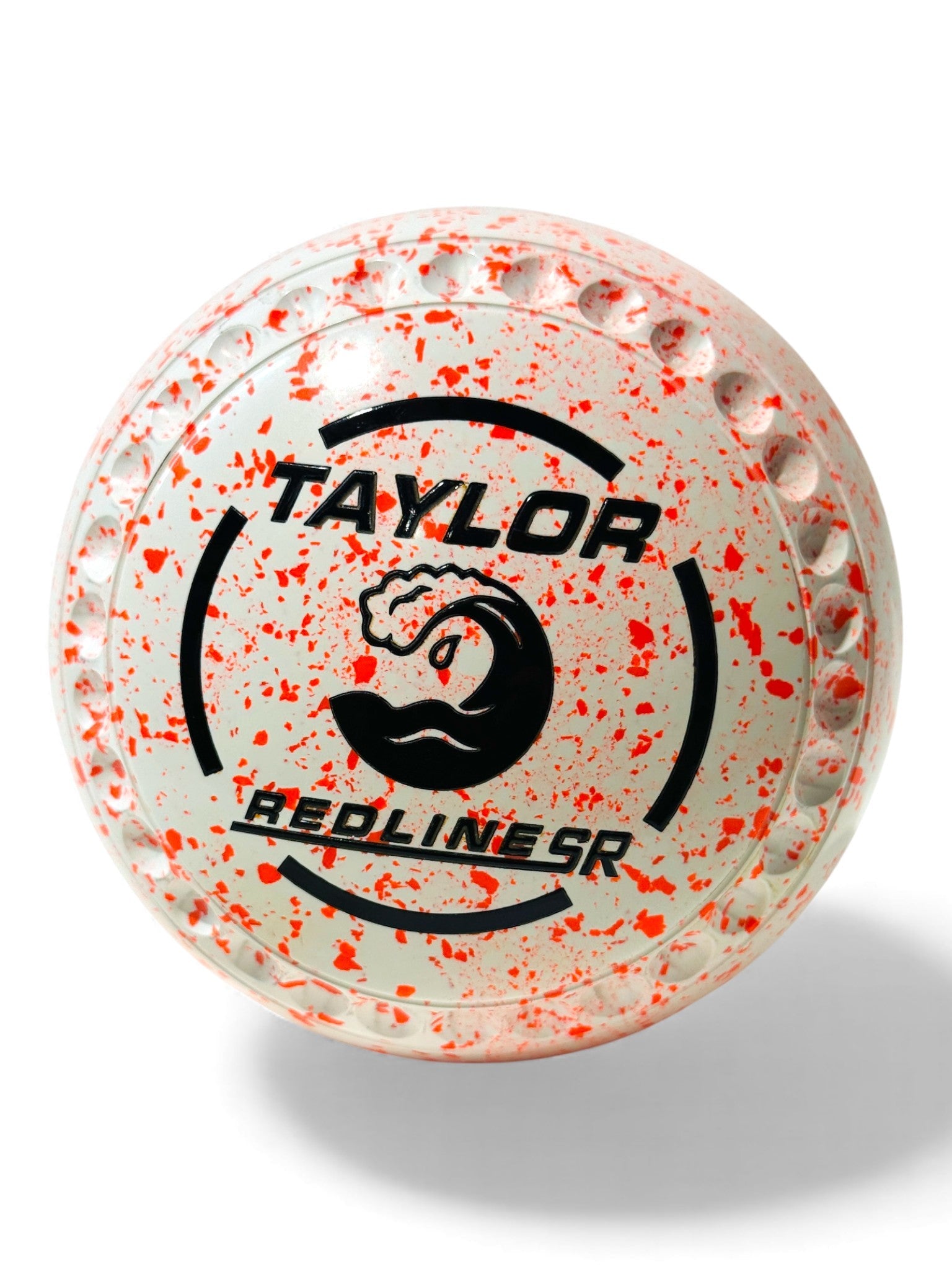 Taylor Redline SR White/Orange Wave Size 0 Half Pipe 34 Stamp
