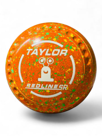Taylor Redline SR Orange/Yellow/Lime Snail Size 0 Half Pipe 35 Stamp
