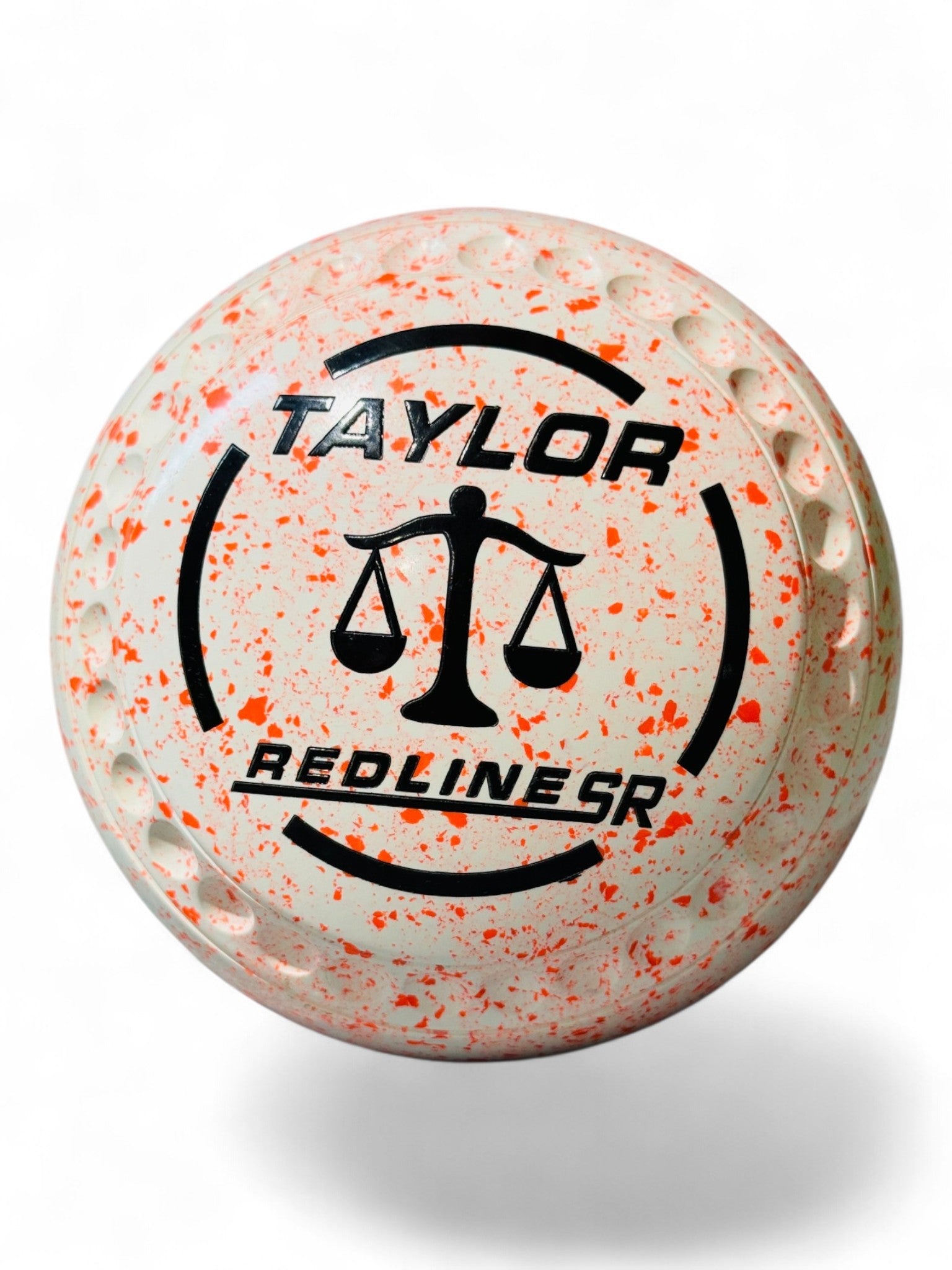 Taylor Redline SR White/Orange Weight Scale Size 0 Half Pipe 35 Stamp