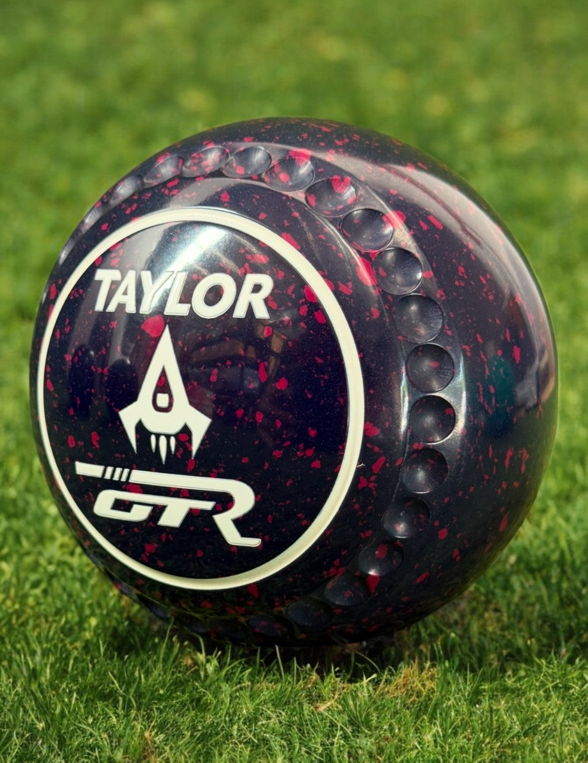 Taylor GTR Dark Blue/Magenta Rocket Size 1 Half Pipe 34 Stamp