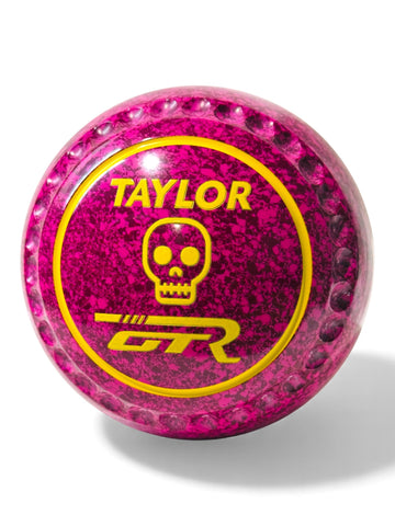 Taylor GTR Raspberry Ripple Skull Size 1 Half Pipe 34 Stamp