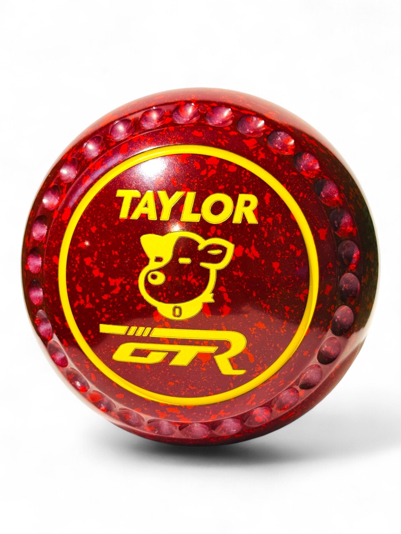 Taylor GTR Maroon/Red Cow Size 1 Half Pipe 34 Stamp